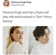 Woman is a goddess and legend!! Harry S New Movie Harry Styles Pictures Florence Pugh Edward Styles