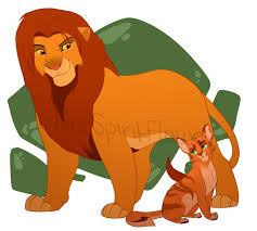 Simba Vs Firestar By Purespiritflower Deviantart Com On Deviantart Warrior Cats Fan Art Warrior Cats Comics Warrior Cats Books