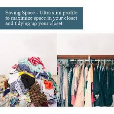 Js Hanger Space Saving Metal Coat Hanger Wardrobe Solution