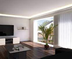 Das video zeigt ein durch led beleuchtetes wohnzimmer. Indirekte Beleuchtung Wohnzimmer Aktiv