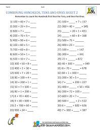 Worksheets are very critical for every student to practice his/ her concepts. Second Grade Place Value Worksheets