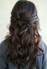 Highlights Half Up Wavy Hair Gorgeoushair Bridesmaid Hair Half Up Long Hair Styles Half Up Wedding Hair