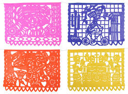 Students will love making their own papel picado craft for the day of the dead. Day Of The Dead Paper Picado Banners Set Of 2