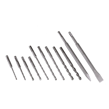Unter einem sds bohrer ist ein von bosch entwickeltes system zu verstehen, dass die anwendung und effizienz bei der verwendung von bohrmaschinen vereinfacht und verbessert. Bosch Sds Plus Bohrer Und Meissel Set 11tlg Koffer 2608579916 Pgm Zertifiziert Dinotech E K