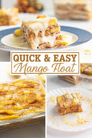 Mango Float Simply Bakings Recipe Mango Float No Bake Desserts Baking