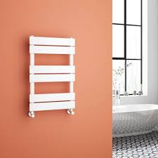 Modern stainless steel brushed nickel wall mounted single towel bar bathroom new. Modern Designer Towel Rails Tap Warehouse