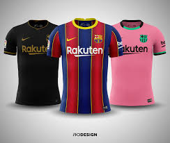 Fc Barcelona Nike Home Away Third 2020 21 Predictions Based On Leaks
