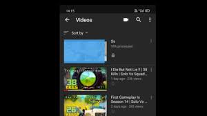 It's a 15 minute video there are two ways to fix the problem that youtube upload processing stucked: Stuck At 95 Processing Why Youtube