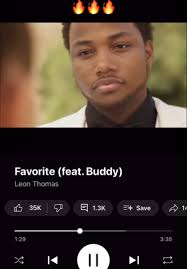 Leon Thomas No Dreads