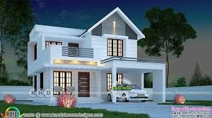 Very Beautiful House In Low Budget Kerala Homes 2018 To 2019 Small Modern Double Floor Hou In 2020 Kerala House Design Small House Elevation Design Duplex House Design