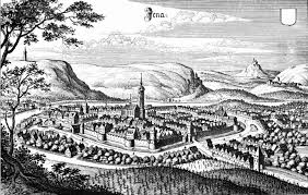 Jena 1650 By Swiss Born Engraver Matthaus Merian Merian Jena Reisen