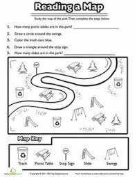 Reading A Map Social Studies Maps Social Studies Worksheets Kindergarten Social Studies