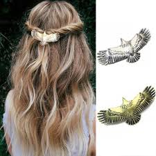 Viking hairstyles work amazingly with braids. Viking Hair Jewelry Eagle Animal Vintage Style Antique Gold And Antique Silver Hair Clips Hairpins For Girl Women Female Buy At The Price Of 1 29 In Aliexpress Com Imall Com