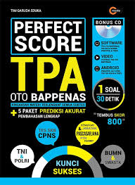 Selain dengan paps ini, sepertinya dapat digunakan juga sertifikat tes potensi akademik (tpa) dari bappenas. Perfect Score Tpa Oto Bappenas Penerbit Cmedia