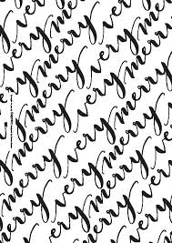 Black And White Christmas Wrapping Paper Festive Monochrome Wrapping Paper Christmas Paper Wrapping Paper Design Gift Wrapping Paper