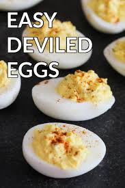 Easy Deviled Eggs Recipe Recipe In 2020 Deviled Eggs Recipe Easy Deviled Eggs Recipe Deviled Eggs Easy