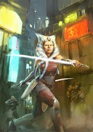 Ahsoka By Alexandre C Rodriguez On Artstation Star Wars Poster Star Wars Ahsoka Ultimate Star Wars