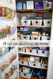 10 Tips For Organizing Your Pantry Joyful Homemaking Diy Pantry Organization Pantry Organization Baskets Organization Hacks