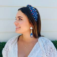 Visit our Boutique to grab patriotic headbands and earrings, perfect for  Memorial Day! ❤ Show your patriotic spirit in style! ✨💙 #MemorialDay  #PatrioticAccessories #ShopLocal #fashionstyle #fashion