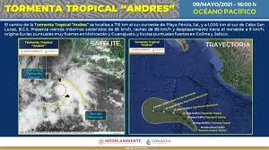 Tormenta tropical andres se fortalece méxico, acapulco, colima, noticias en centro américa. Preven Mas Lluvias En Guerrero Por Tormenta Andres