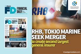 It's japan's oldest insurance company and also one of its biggest insurance. Rhb Tokio Marine Seek Merger To Be Second Largest General Insurer The Edge Markets