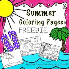 ⭐ free printable summer coloring book. Free Summer Coloring Pages Worksheets Teaching Resources Tpt