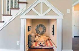 Also, because he's older, he won't have the reckless bravery he did as a puppy. 12 Awesome Under Stair Dog House Ideas To Maximize Your Space Homemydesign
