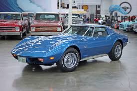 Image result for Blue Green 1973 Corvette