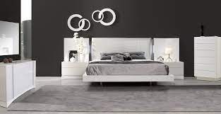 Modrest san marino modern white bedroom set. J M Seville Modern Bedroom Set In White Lacquer Finish