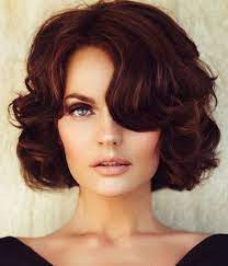 Retro Hair And Makeup Ideas That Will Transport You To Another Era Curly Bob Hairstyles Hair Styles Retro Hairstyles