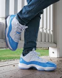 Air Jordan 11 Retro Low Unc Jordan Basketball Shoes Sneakers Nike Shoes