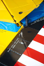 Boeing Stearman Tail And Rudder Detail Old Buckenham Airfield Norfolk