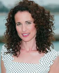Pictures 10 Celebrities With Naturally Curly Hair Andie Macdowell Natural Curls Curly Hair Styles Curly Hair Styles Naturally Natural Curls