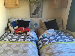 Static Caravan Interior Bedroom With Designer S Guild Caravan Makeover Caravan Interior Bedroom Interior