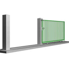 Avec son ouverture latérale, le portail coulissant est idéal pour un terrain en pente ou si vous disposez. Kit Pour Portail Coulissant Sur Rail Au Sol De 400 Kg Leroy Merlin