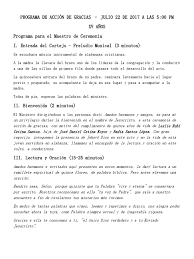 Check spelling or type a new query. Programa De Accion De Gracias Xv Oracion Comportamiento Religioso Y Experiencia