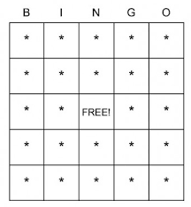 Download your excel program and create bingo cards for free at: Download Printable Blank Bingo Card Templates