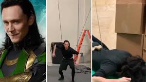 Endgame, which saw loki steal the tesseract during the 2012 the specials go behind the scenes of the making of the mcu films and television series with cast. Tom Hiddleston Falls On His Face As He Preps For Loki Series Says It Is Going Really Well Watch Video Hindustan Times