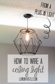 How To Wire A Ceiling Pendant Lemon Thistle Ceiling Lights Plug In Pendant Light Ceiling Pendant