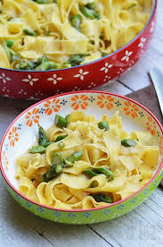 Pappardelle Carbonara Aux Asperges Recettes De Cuisine Recette Carbonara