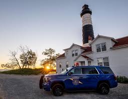 Image result for Michigan State Police Blue 2018 Fleet
