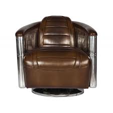 Le fauteuil relax cuir luxe vous permet de bénéficier de différents degrés de confort lorsque vous en avez besoin. Fauteuil Club Dc3 Tournant Cuir Vintage