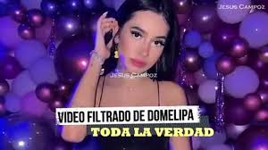 Domelipa VIDEO FILTRADO 2024 completo TODA LA VERDAD domelipa video  filtrado con el borrego viral