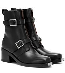 Fallon Leather Ankle Boots