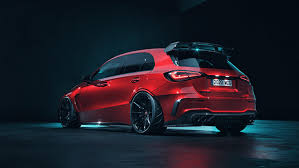 M Benz Amg A45s Black Series Widebody On Behance M Benz Amg Benz