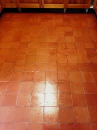 These areas between tiles tend to accumulate dirt and stains faster than the tiles themselves. Quarry Tiled Kitchen Floor Deep Cleaned And Sealed In Milton Oxfordshire Tile Doctor