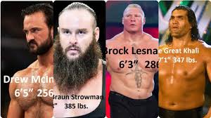 Roman reigns real name : Wwe All Wrestler Real Heights Weights Actual Height And Weight Of Wwe Superstars Wrestlers Youtube