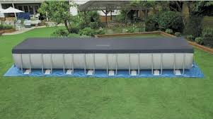 Sandfilteranlage Mit Einer Pumpleistung Von 10 500 Liter Pro Stunde Abdeck Und Unterlegplane Sicherheitsleite 132 Cmr Fullmenge 54 Poolbau Pool Pool Becken