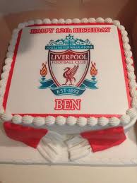 Liverpool fc themed birthday cake barry celebrated his bir liverpool fc themed 21st birthday cake with 2d edible moun flickr. Pin On Cooking Time