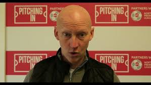 HEAD COACH DANNY WHITAKER REACTS AFTER 3-3 DRAW VS GAINSBOROUGH TRINITY (H)